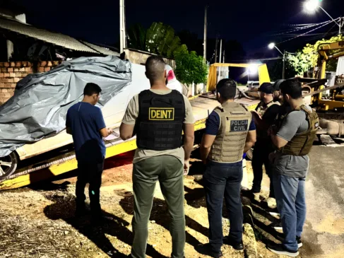 A ação ocorreu por meio da DGH, de forma integrada com a DAT e o DEINT da SESP
